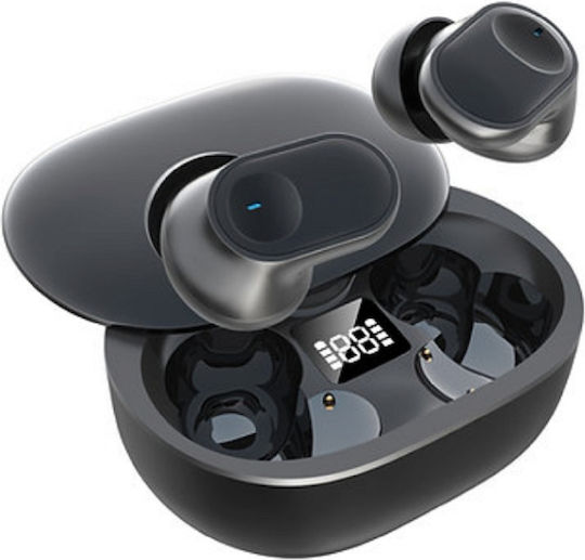 Veger M13 In-ear Bluetooth Handsfree Earphones with Sweat Resistance and Charging Case Black