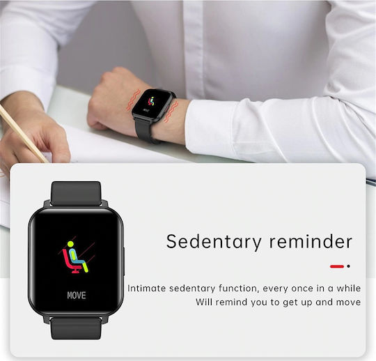 T82 Smartwatch with Heart Rate Monitor (Pink) view 4