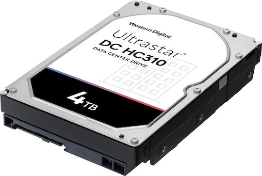 Western Digital Ultrastar DC HC310 7K6 4TB HDD Hard Drive 3.5" SATA III 7200rpm with 256MB Cache for NAS / Server HUS726T4TALE6L4 0B36040 view 2