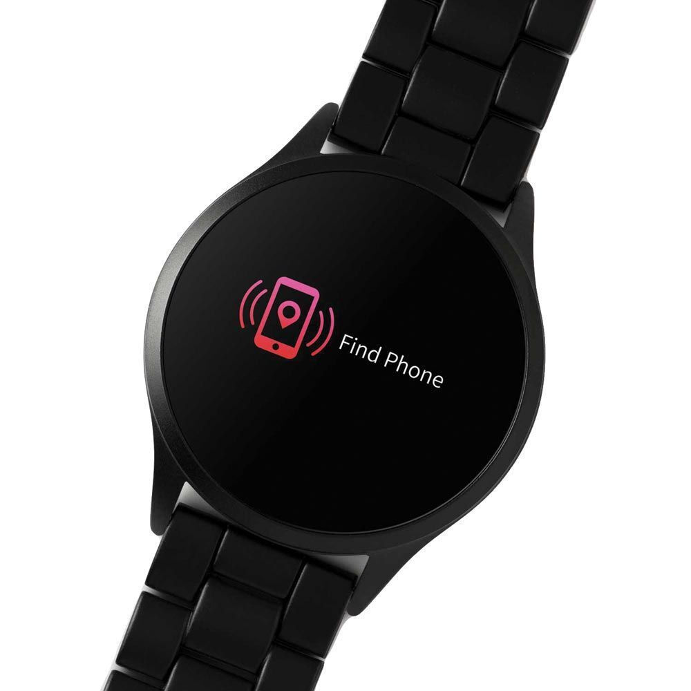 Reflex Active Series 04 38mm Smartwatch with Heart Rate Monitor (Black Bracelet) view 2