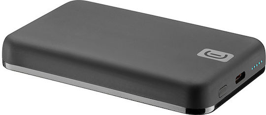 Cellular Line MAG MagSafe Power Bank 5000mAh 7.5W with USB-C Port Black