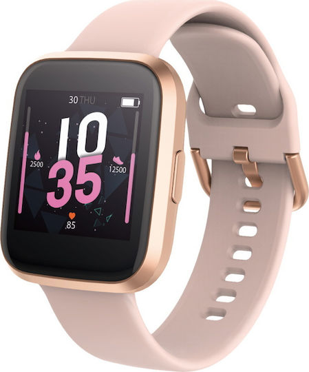 Forever Forevive 2 SW-310 Smartwatch with Heart Rate Monitor (Rose Gold) vue 9