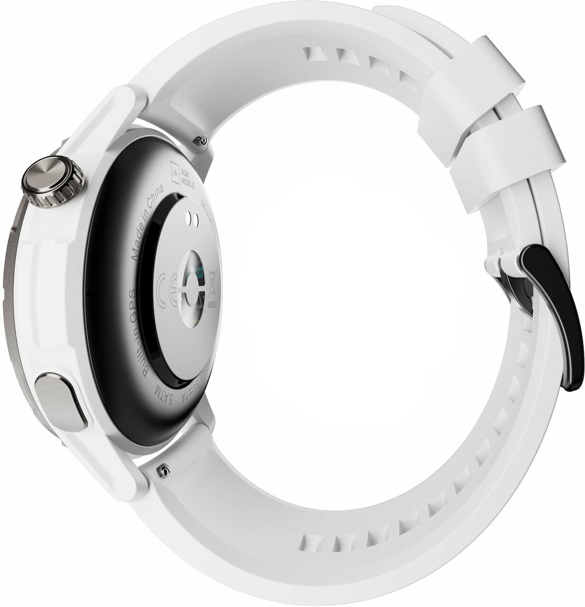 AGM Legion Smartwatch with Heart Rate Monitor (Gray) vue 9
