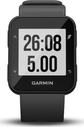 Garmin Forerunner 30 41mm Waterproof Smartwatch with Heart Rate Monitor (Slate Grey) vue 2