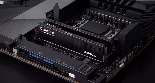 G.Skill Ripjaws S5 DDR5 48GB RAM with 2x24GB Modules and Speed 6000 for Desktop F5-6000J4048F24GX2-FX5 view 3