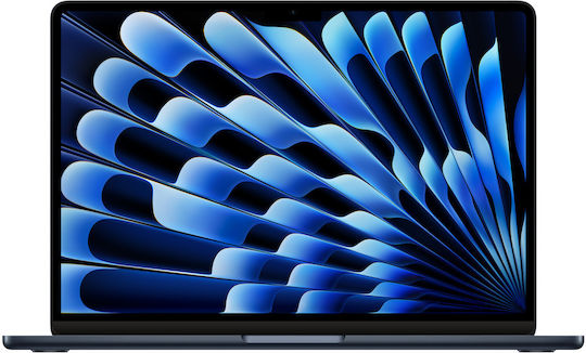 Apple MacBook Air 13" (2024) 13.6" Retina Display (M3-8-core/16GB/512GB SSD) Midnight (UK Keyboard) view 1