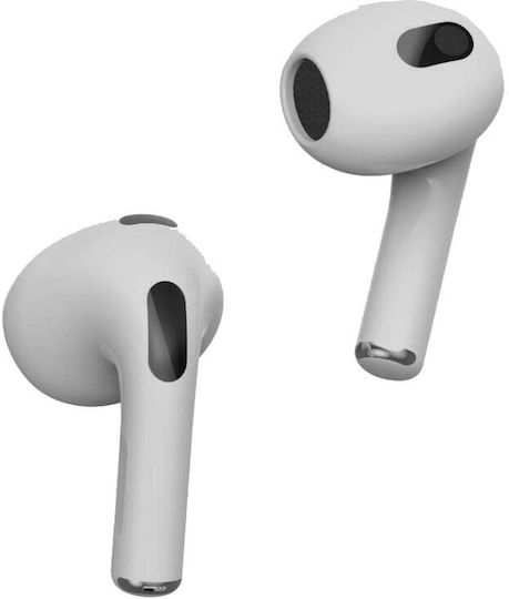 XO Q4 Earbud Bluetooth Handsfree Earphones with Charging Case White view 3