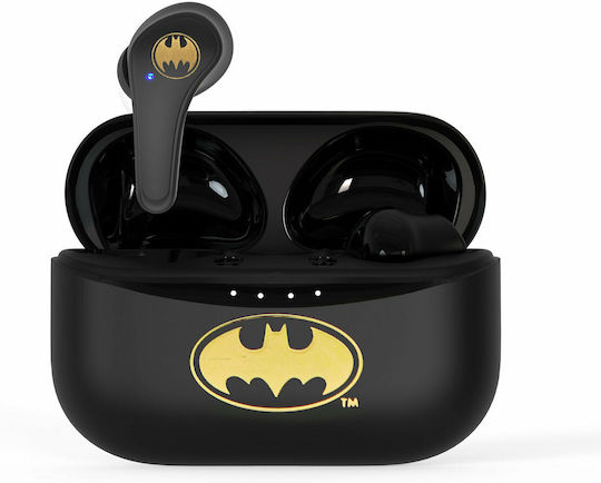 OTL DC Comics Batman In-ear Bluetooth Handsfree Earphones with Charging Case Black view 1