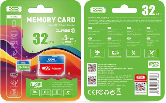 XO microSDHC 32GB Class 10 UHS-I with Adapter view 2
