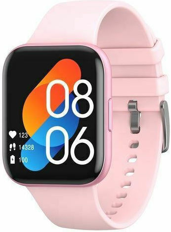 Havit M9021 Smartwatch with Heart Rate Monitor (Pink) view 2