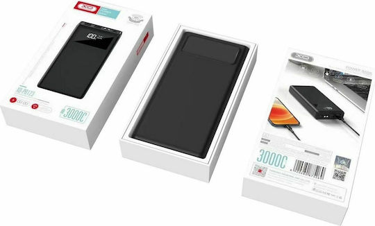 XO PR123 Power Bank 30000mAh with 4 USB-A Ports Power Delivery / Quick Charge 3.0 Black vue 2