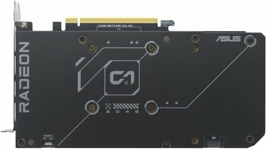 Asus Radeon RX 7600 XT 16GB GDDR6 Dual OC Graphics Card Ansicht 4