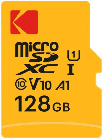 Kodak SDHC 128GB U1 V10 A1 UHS-I 90MB/s With Adapter