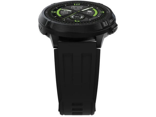 HiFuture Mix 3 Stainless Steel Smartwatch with Heart Rate Monitor (Black) view 4