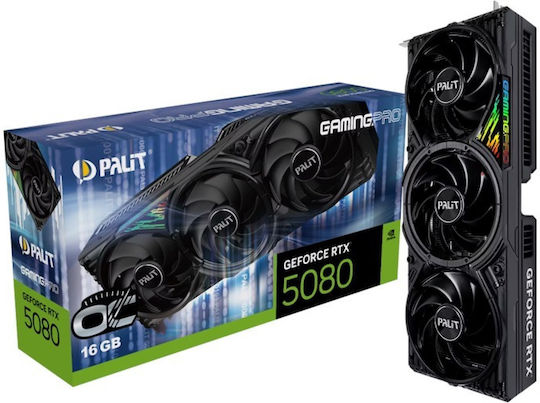 Palit GeForce RTX 5080 16GB GDDR7 GamingPro OC Graphics Card