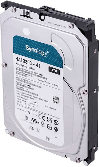 Synology 4TB HDD Hard Drive 3.5" SATA III 5400rpm for NAS HAT3300-4T view 4