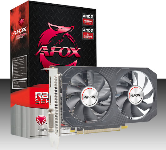 Afox Radeon RX 550 4GB GDDR5 Graphics Card view 1