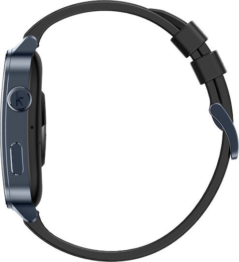 Kieslect Ks 3 47mm Smartwatch with Heart Rate Monitor (Black) view 3