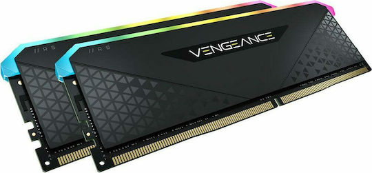 Corsair Vengeance RGB RS DDR4 32GB RAM with 2x16GB Modules and Speed 3200 for Desktop CMG32GX4M2E3200C16 view 3