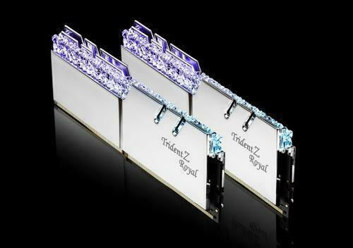G.Skill Trident Z Royal DDR4 32GB RAM with 2x16GB Modules and Speed 3200 for Desktop F4-3200C16D-32GTRS vue 6
