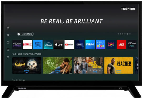 Toshiba Smart Television 24" HD Ready LED 24WV2F63DG HDR (2024) view 1