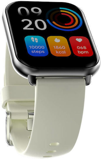 HiFuture FutureFit Zone 2 Smartwatch with Heart Rate Monitor (Gray) view 3