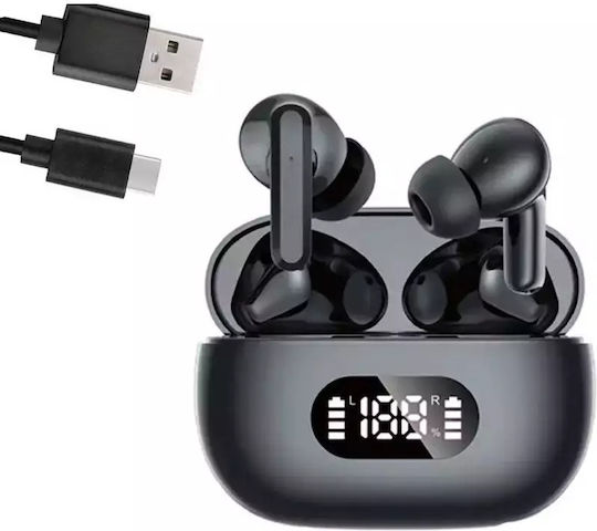 F05 In-ear Bluetooth Handsfree Earphones with Charging Case Black view 7