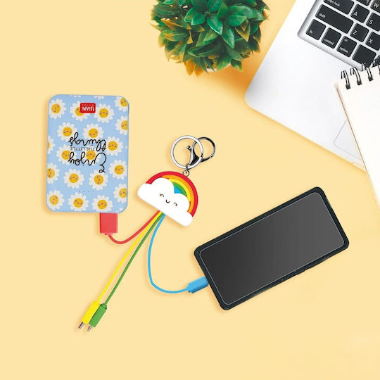 Legami Milano POW0036 Power Bank 5000mAh Daisy view 2