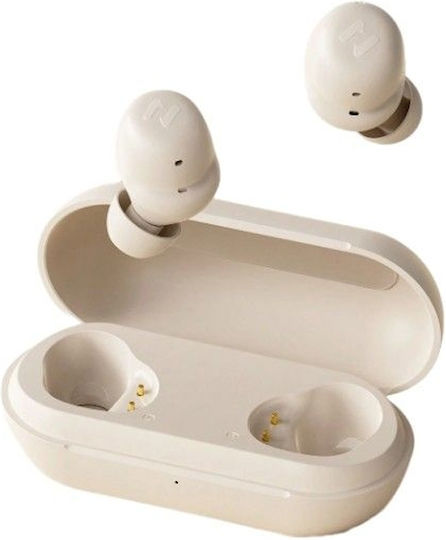 Havit TW969 Lite In-ear Bluetooth Handsfree Earphones with Charging Case Beige view 2