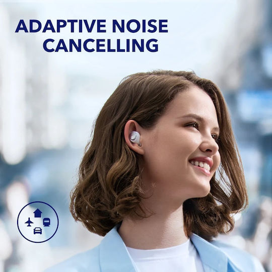 Soundcore by Anker Space A40 In-ear Bluetooth Handsfree Earphones with Charging Case White view 4