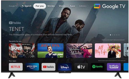 TCL Smart Television 58" 4K UHD LED 58P635 HDR (2022) view 2