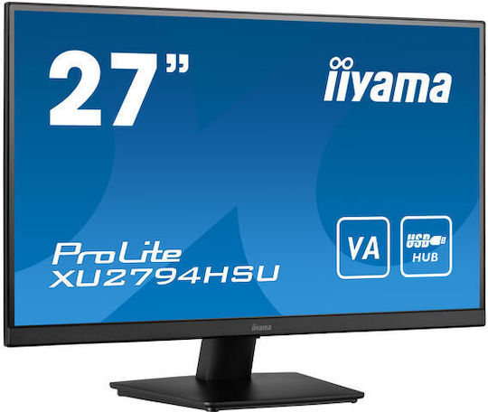 Iiyama ProLite XU2794HSU-B1 VA Monitor 27" FHD 1920x1080 with Response Time 4ms GTG view 2