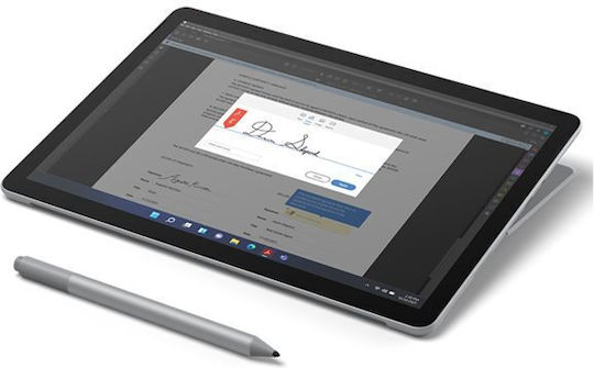 Microsoft Surface Go 4 10.5Inches Tablet (8GB/256GB/Intel N200/Win 11 Pro) Platinum view 1