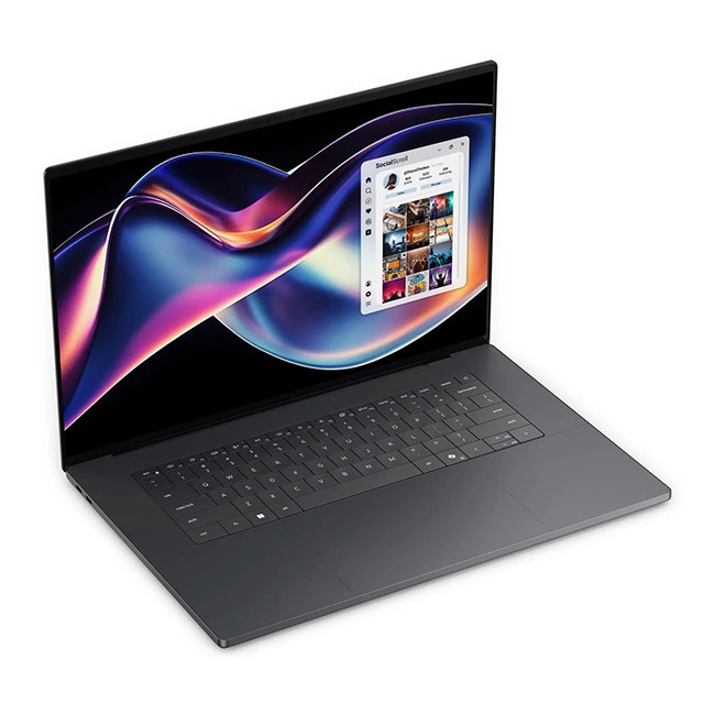 Dell XPS 16 16" FHD+ 120Hz (Ultra X7-358H/32GB/512GB SSD/W11 Pro) Graphite (US Keyboard) view 2