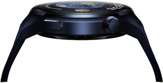 Huawei Watch 4 Pro Stainless Steel 48mm Waterproof with eSIM and Heart Rate Monitor (Blue) view 5