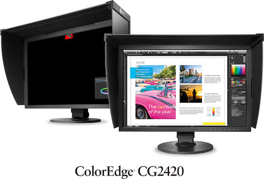 Eizo ColorEdge CG2420 IPS Monitor 24.1" FHD 1920x1200 with Response Time 10ms GTG view 2