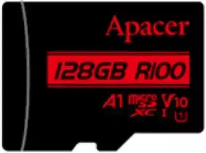 Apacer microSDXC 128GB U1 V10 A1 UHS-I 100MB/s with Adapter view 2