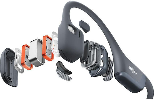 Shokz OpenRun Pro 2 Bone Conduction Bluetooth Handsfree Earphones with Sweat Resistance Black vue 4