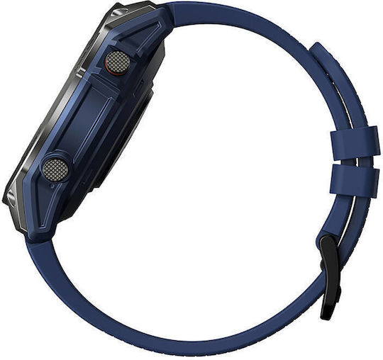 Zeblaze Stratos 3 Pro Aluminium Smartwatch with Heart Rate Monitor (Blue) vue 6