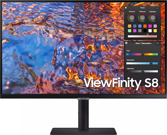 Samsung ViewFinity S8 Ultrawide IPS HDR Monitor 27" QHD 3840x1600 with Response Time 5ms GTG view 2