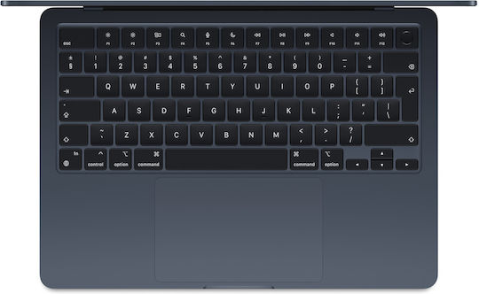 Apple MacBook Air 13" (2024) 13.6" Retina Display (M3-8-core/8GB/256GB SSD) Midnight (GR Keyboard) view 2