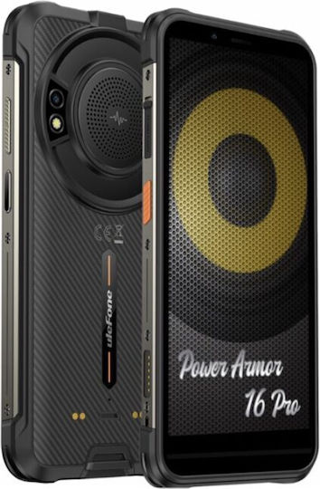 Ulefone Power Armor 16 Pro Dual SIM (4GB/64GB) Resistant Smartphone Mobile Black view 4