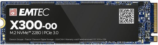 Emtec X300 SSD 1TB M.2 Type with PCI Express 3.0 Connection ECSSD1TX300 view 3