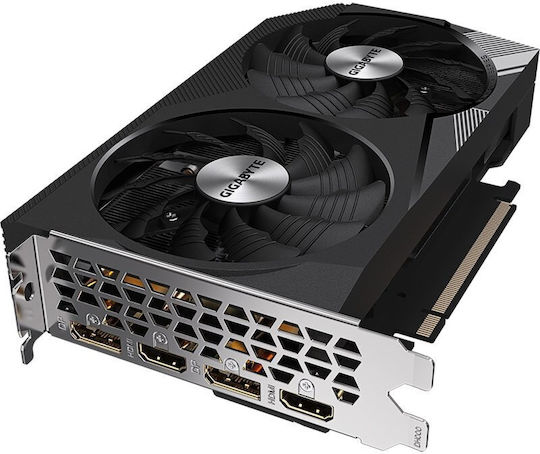 Gigabyte GeForce RTX 3060 rev. 1.0 12GB GDDR6 Windforce OC Graphics Card view 2