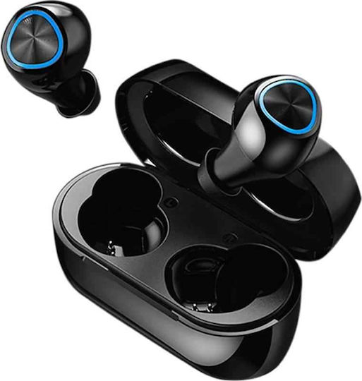 Remax TWS-16 In-ear Bluetooth Handsfree Earphones with Charging Case Black view 4