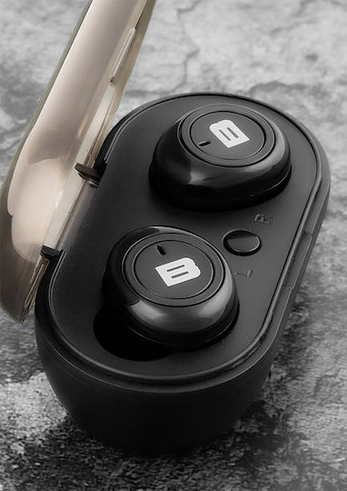 Blow BTE100 In-ear Bluetooth Handsfree Earphones with Charging Case Black view 2