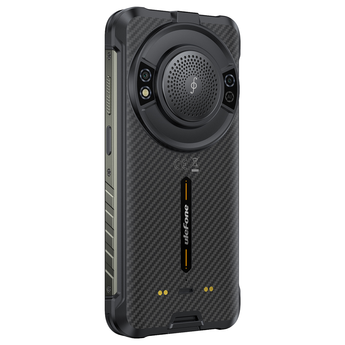 Ulefone RugKing Dual SIM (8/128GB) Rugged Smartphone Black view 3