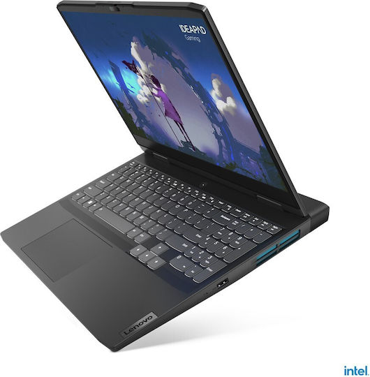 Lenovo IdeaPad Gaming 3 15IAH7 15.6" IPS FHD 120Hz (i7-12650H/16GB/512GB SSD/GeForce RTX 3060/W11 Home) Onyx Grey (International English Keyboard) view 6