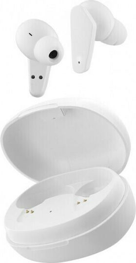 T'nB Air Noise In-ear Bluetooth Handsfree Earphones with Charging Case White view 3