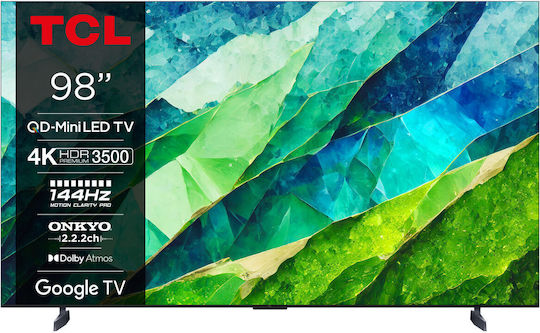 TCL Smart Television 98" 4K UHD Mini LED 98C855 HDR (2024) view 1